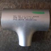 SS 347 Unequal Tee